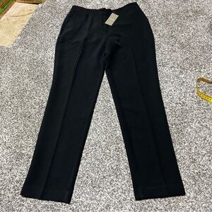 NWT Chico's The Ultimate Fit Trouser 28 In Black Ankle Pants Size 00 $99 Retail